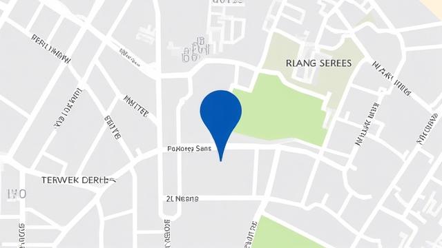 Carte de localisation de Latitude Outils à Lyon